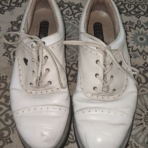 MEN'S ADDIDAS VINTAGE LEATHER GOLF SHOES!!